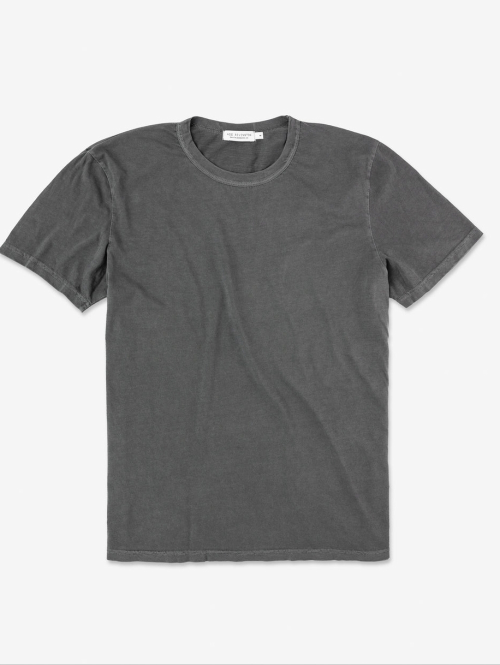 Ace Rivington Super Soft "Supima" Cotton Tee - Carbon